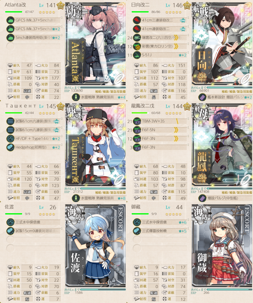 艦これ攻略 7 4の対潜攻撃力とフラソ対策